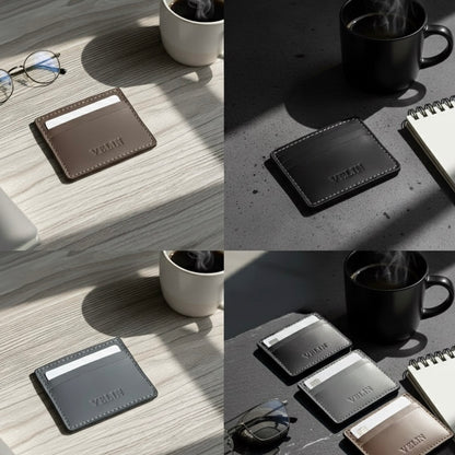 The Basics Cardholder- Grey