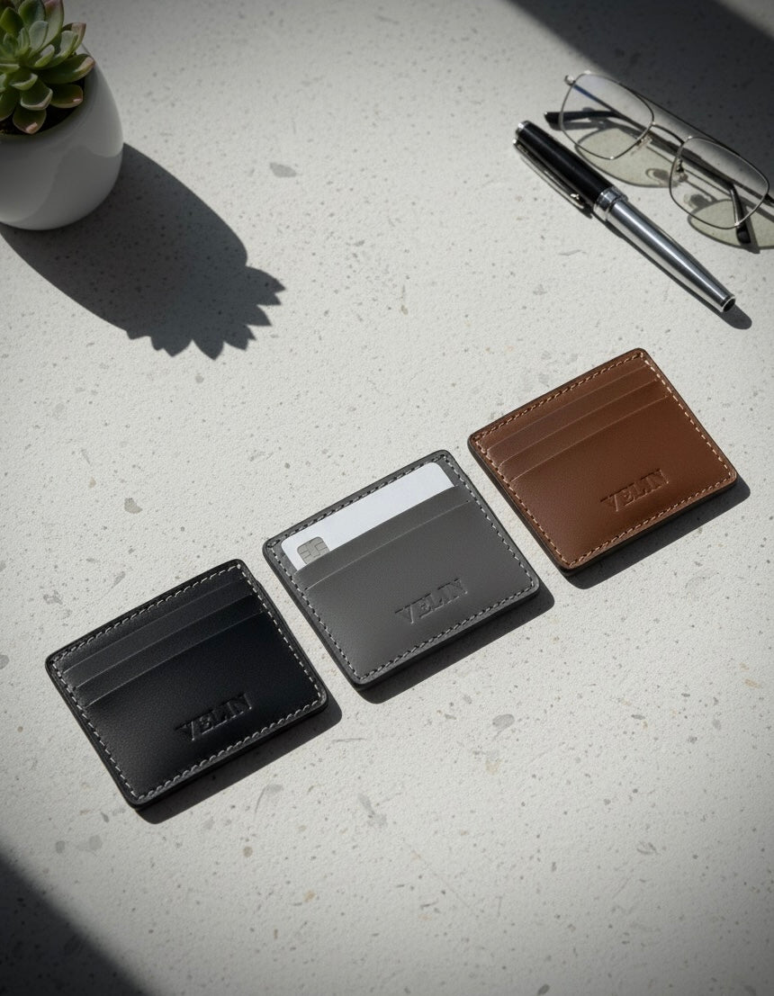 The Basics Cardholder- Grey