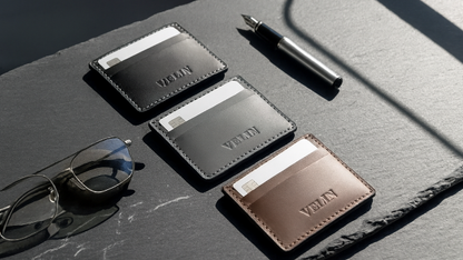 The Basics Cardholder- Brown