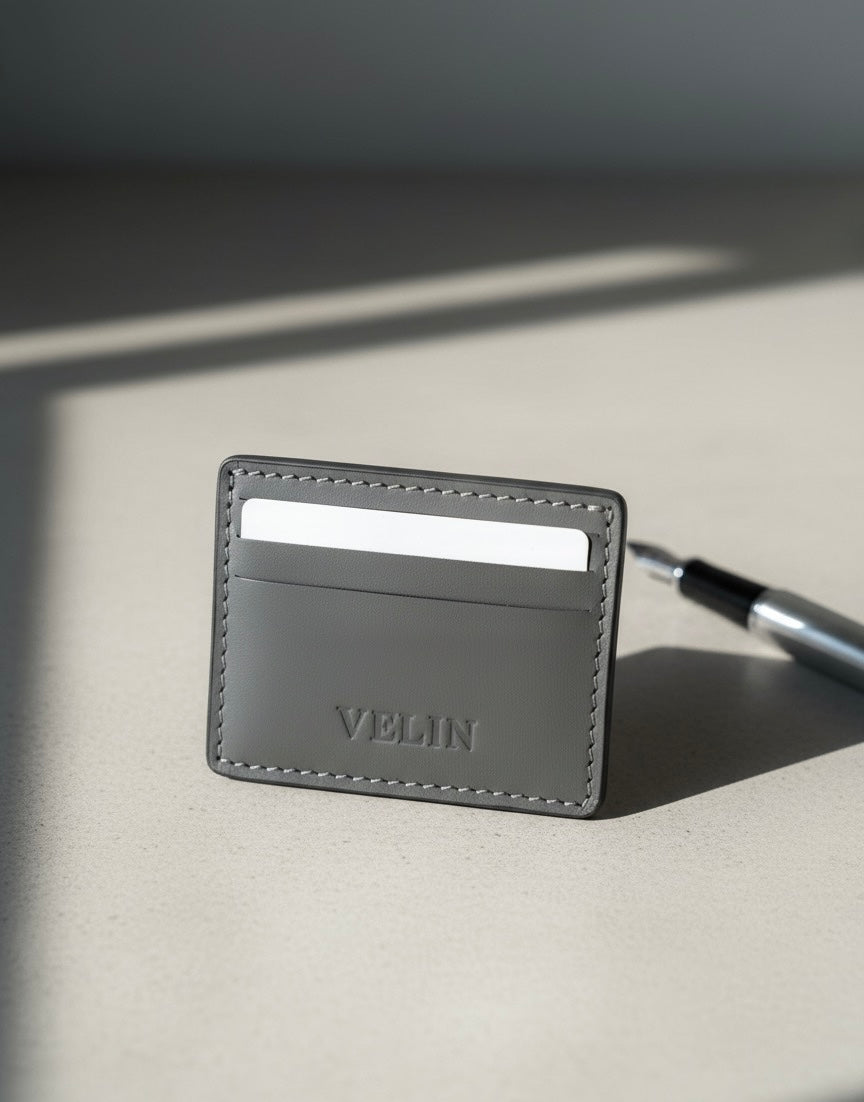 The Basics Cardholder- Grey