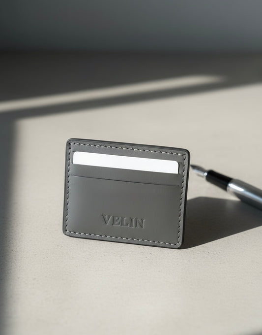 The Basics Cardholder- Grey