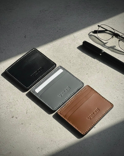 The Basics Cardholder- Grey